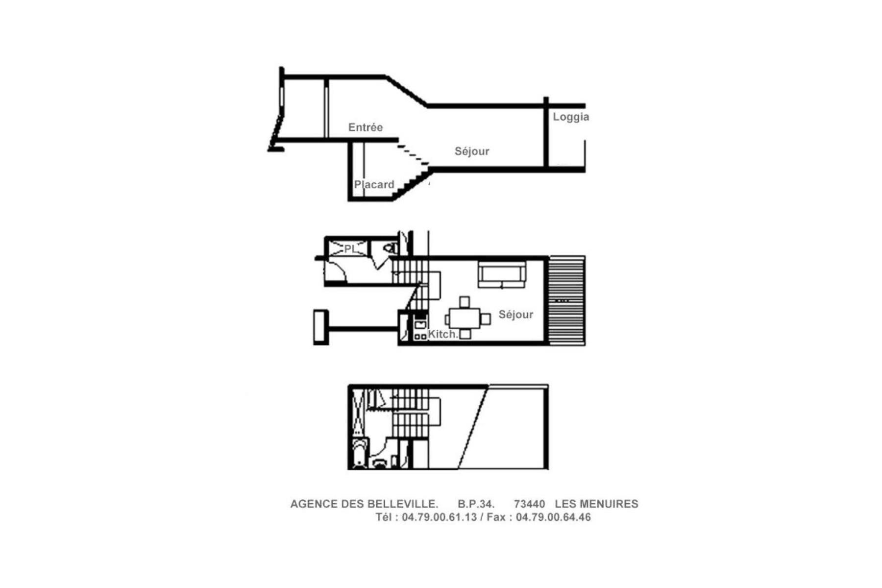 Residence Cote Brune - Studio Duplex Lumineux - Depart Et Retour Ski Aux Pieds - Balcon Mae-1704 Saint-Martin-de-Belleville Exteriér fotografie